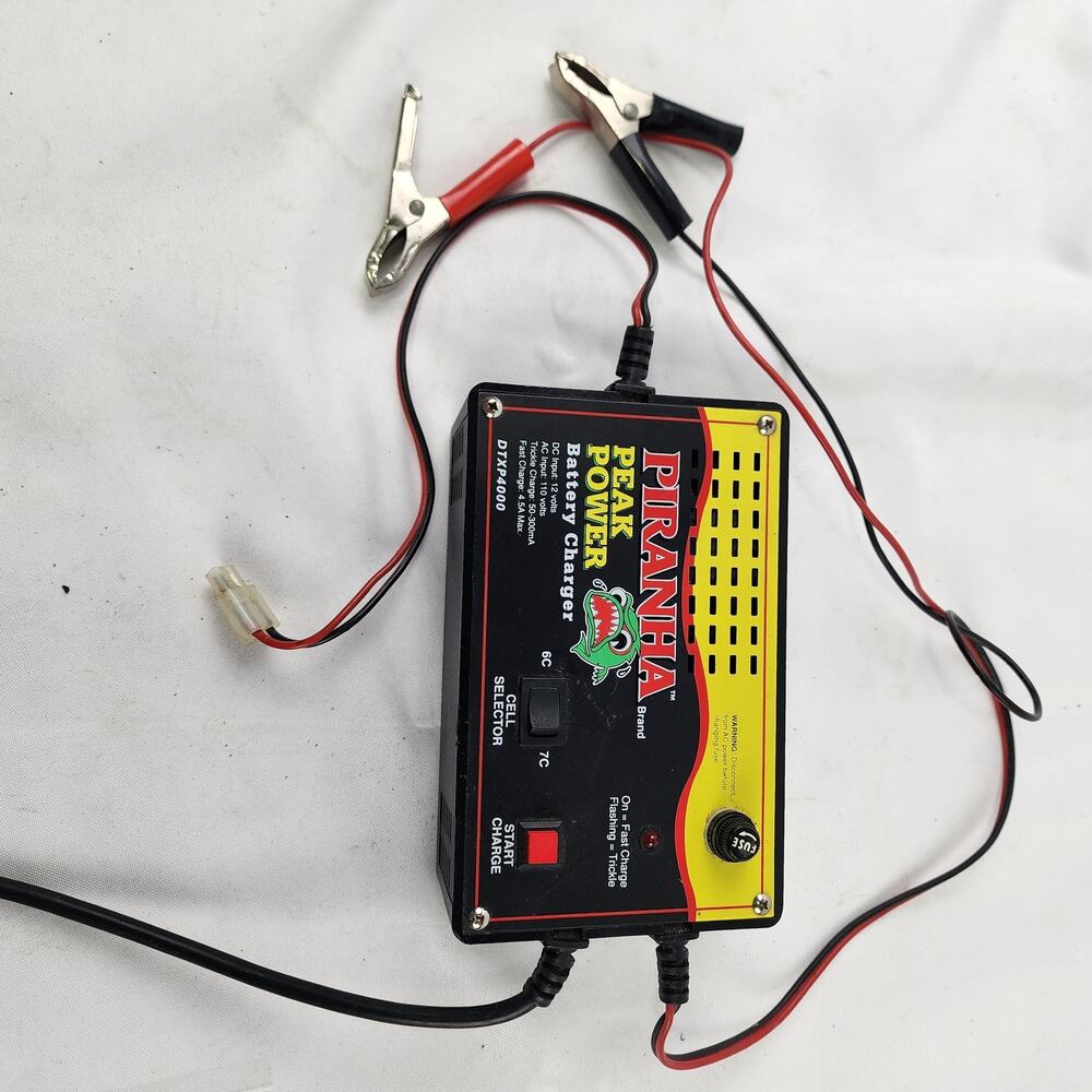 Duratrax Piranha Peak Power DTXP4000 AC/DC RC Battery Fast Charger 6C 7C NiCd
